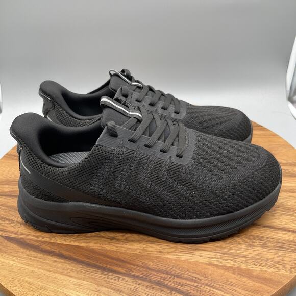 Orthofeet Tilos Shoes Mens Size 8.5 4E X-Wide Black Casual Walking Comfort - Picture 1 of 8